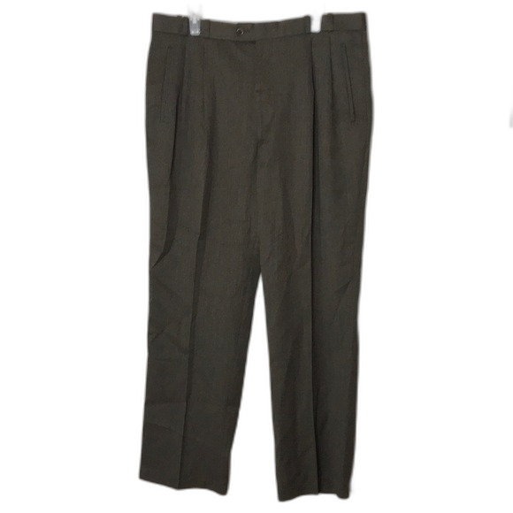 von furstenberg pure new wool  mens dress work pants size 38 - Picture 1 of 11